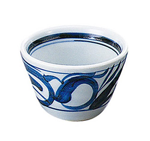 Yamako 18153 Old Dyed Swirl Buckwheat Inoguchi Hand Painted