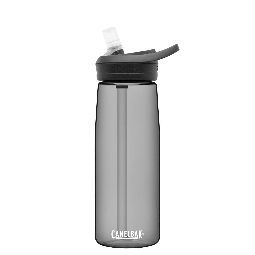 Camelbak Eddy+ Water Bottle With Tritan Renew - Straw Top 25Oz, Charcoal