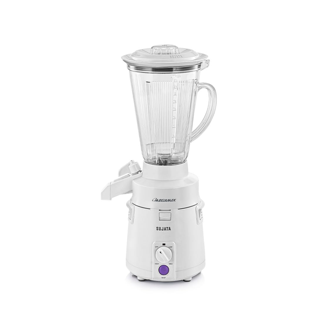 Sujata Megamix 900 Watts Mixer Blender | 22000 Rotations Per Min | 90 Minutes Continuous Running | Versatile Jar 3000 Ml