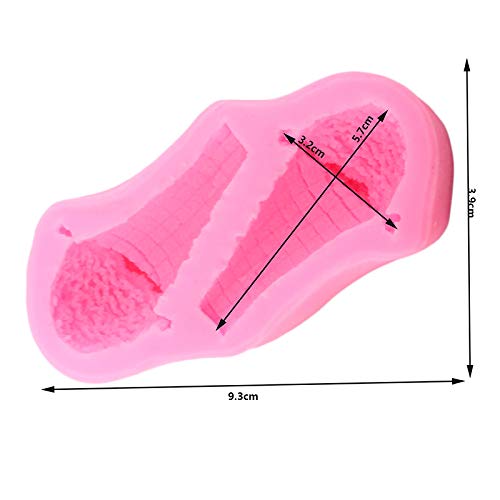 5Pcs Mini Summer Ice Cream Cone Popsicle Silicone Mold Diy Party Baby Birthday Cupcake Fondant Decor Tools Candy Clay Chocolate