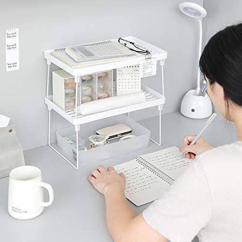 Taksh Enterprise 2 Pcs Kitchen Organizer, Kitchen Rack For Storage Multipurpose, Kitchen Racks And Shelves For Storage, Stand Fo