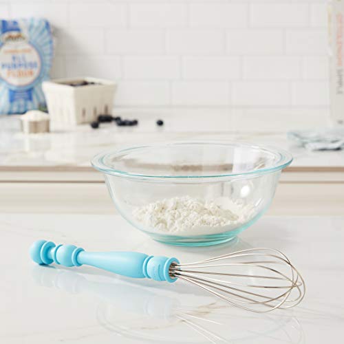 Talisman Designs Kitchen Prep Balloon Whisk Vintage Inspired Collection, 12-Inches, Blue