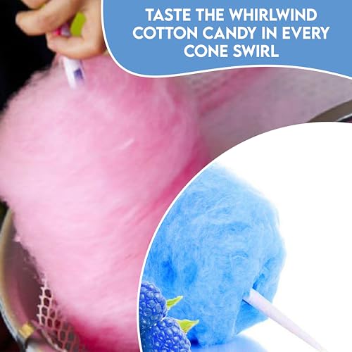 Plain Cotton Candy Cones - Package of 500ct