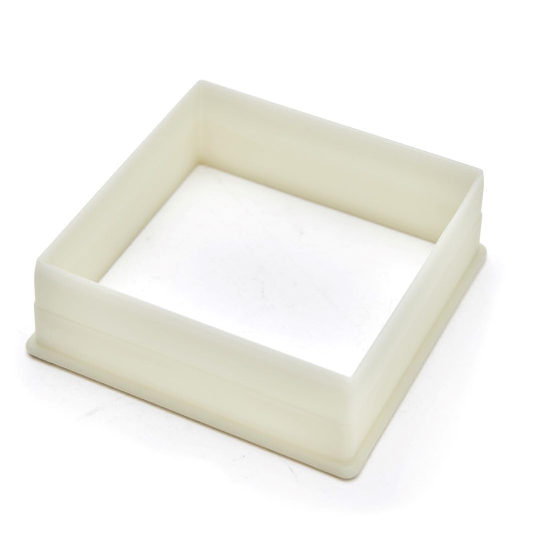 De Buyer Square Cutters - 9-Piece Set - Cut & Shape Tarts, Pies & Other Pastries - Dishwasher Safe