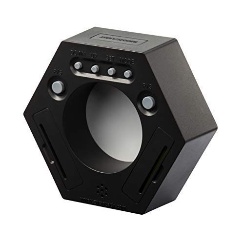 Home & Office Timer With Clock, 5,15, 30, 45, 60 Minute Preset Countdown Timer, Easy-To-Use Time Management Tool (Black)