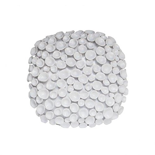 Hosley Nimbus Wall Decor Orb Collection, White - Your Choice of Sized. Ideal for Wedding, Party, as Home Decor in Bowls, Spa. O9