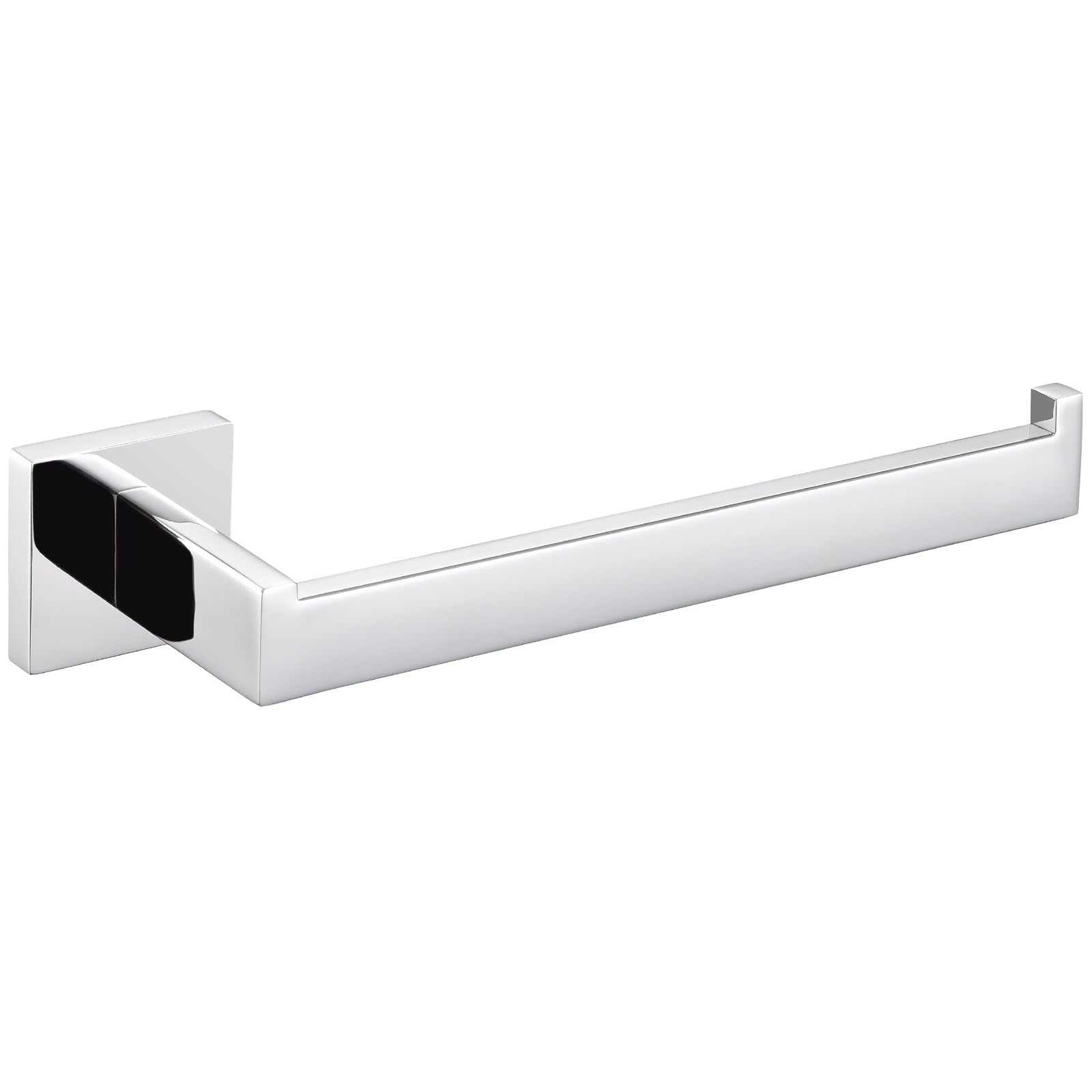 Bathroom Towel Holder 10.24''  Angle Simple SUS304 Stainless Steel Hand Towel Rack  Open Arm Kitchen Towel Bar Wall Mount  Polished Chrome