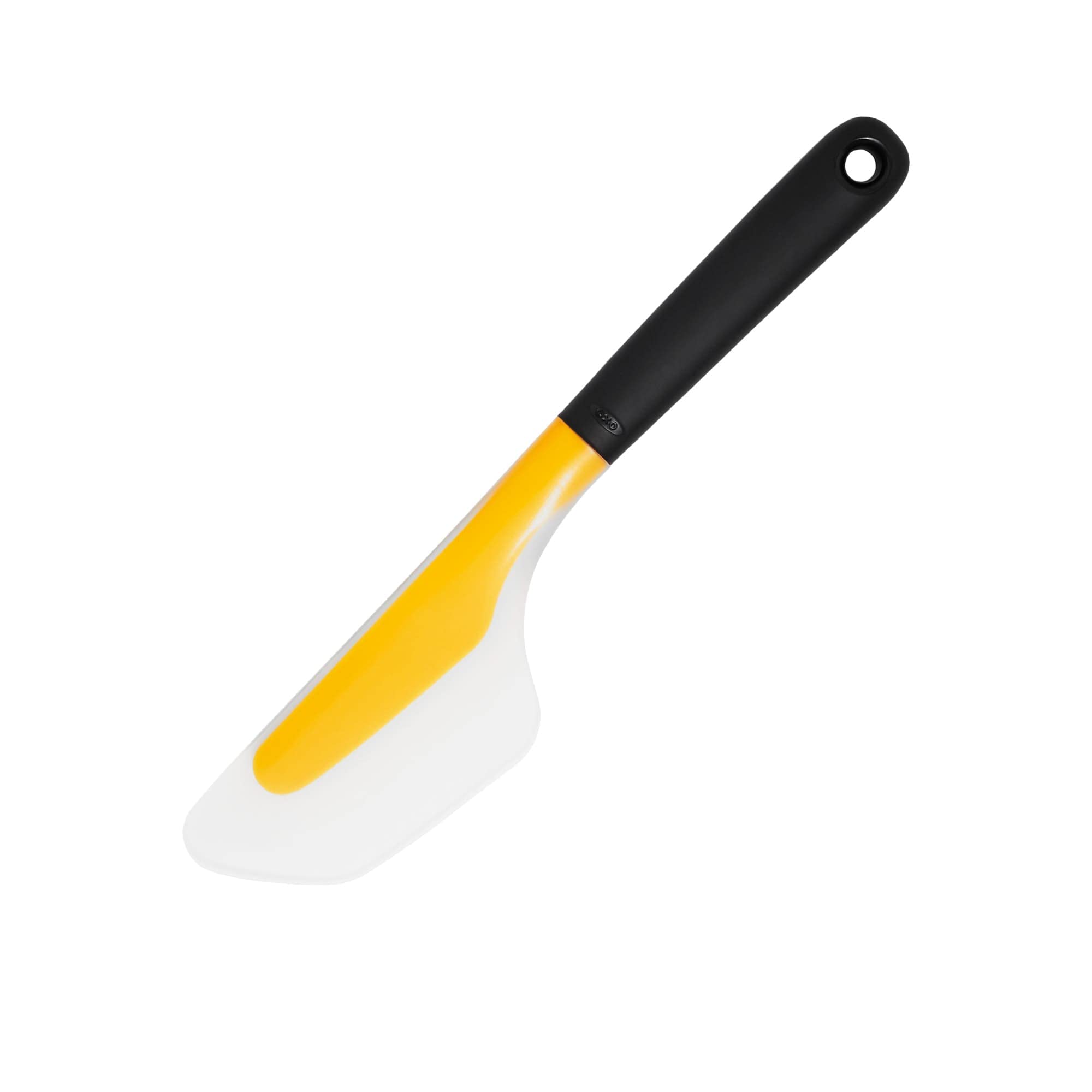 OXO Good Grips Small Flip and Fold Silicone Omelet Turner, Yellow/Black