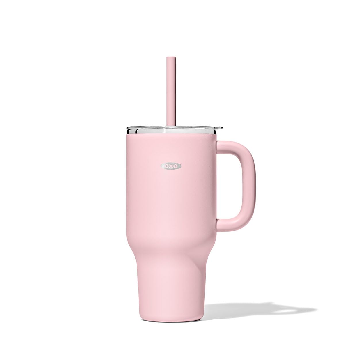 OXO Strive XL Tumbler with Handle - 32 oz. - Rose Quartz