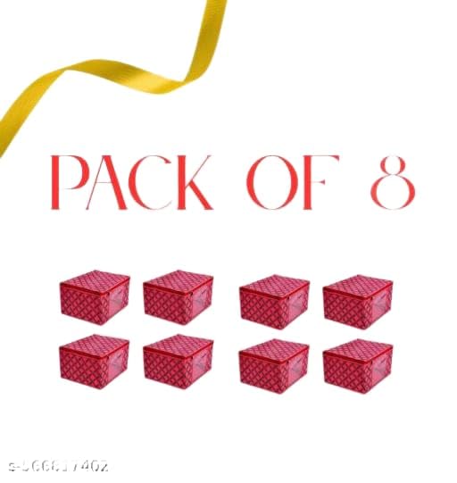 Reusable Organizer Bags (Pack Of 6) For Home Storage And Space Saving OrganizationStorage Bag93