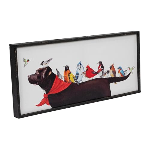 Birds & Dog Framed Wall D?cor