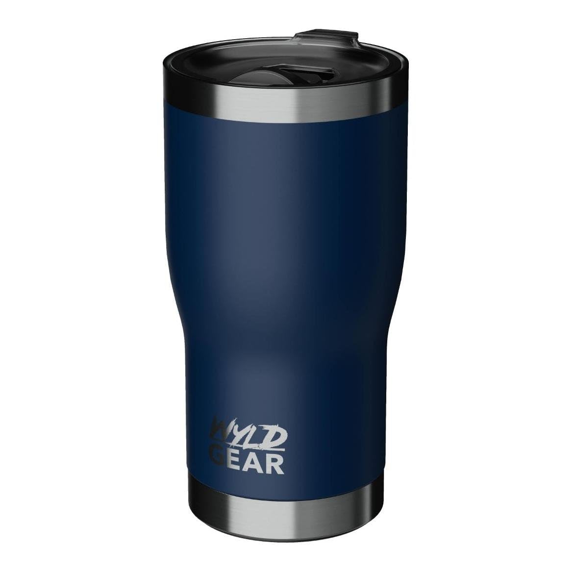 Wyld Gear Tumbler - Stainless Steel, Vacuum Insulated Travel Mug With Lid - 20Oz Navy