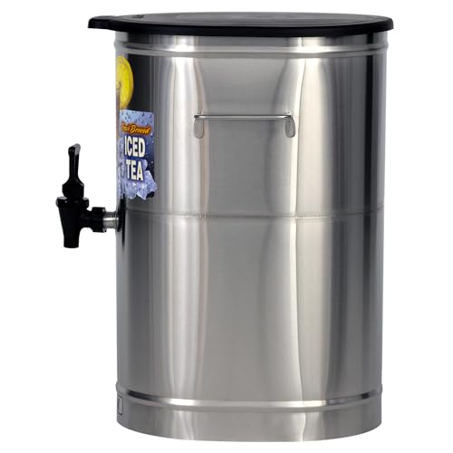 Bunn Tdo-4 Commercial Iced Tea Dispenser W/Solid Lid, Oval