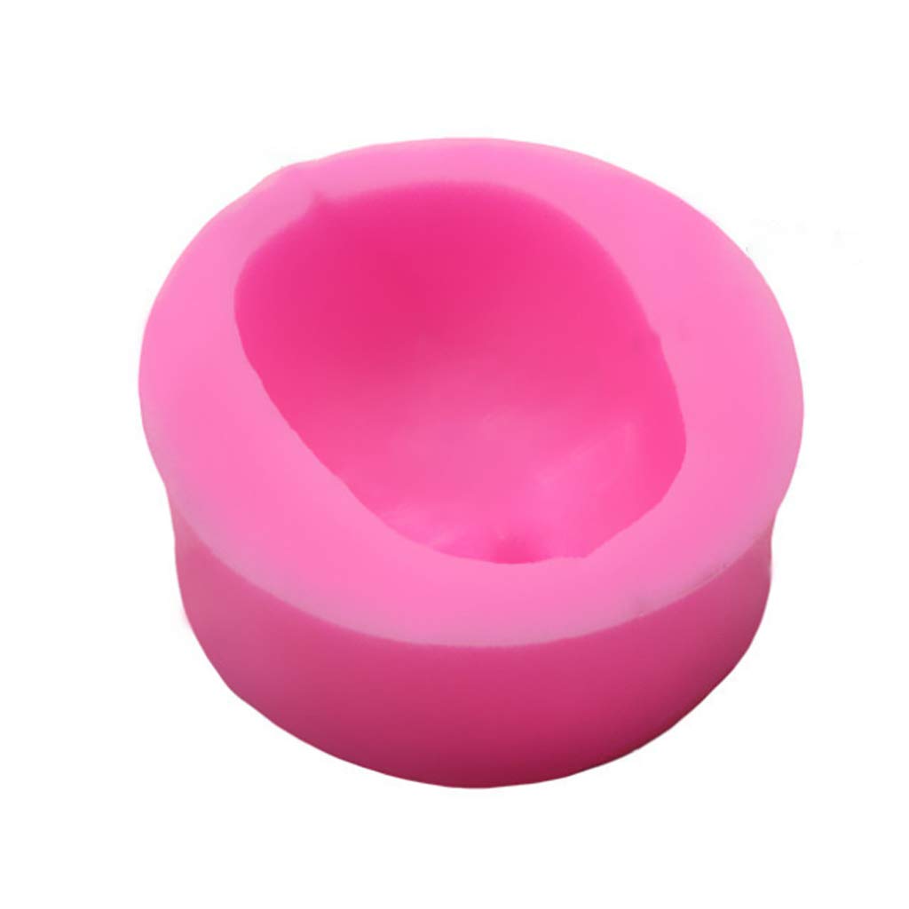Silicone Fondant Mold, Food Grade Silicone 3D Baby Face Girl For Head Shape Diy Chocolate Mold Diy Cake Decoration