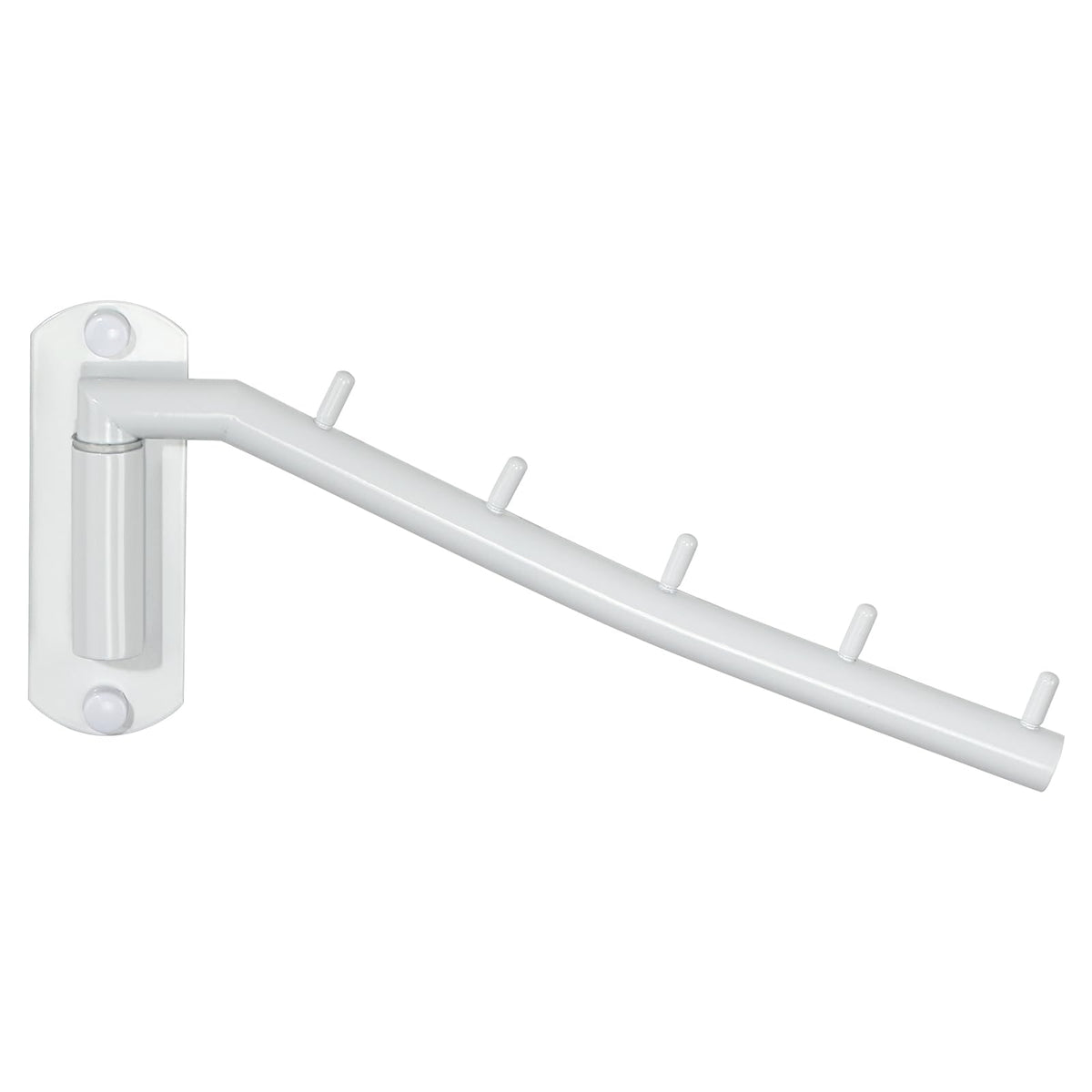 Alise Swing Clothes Hanger Rack,Garment Racks Wall Mount Clothes Bar-Hanger Holder Hooks Heavy Duty Folding Drying Rack Space Sa