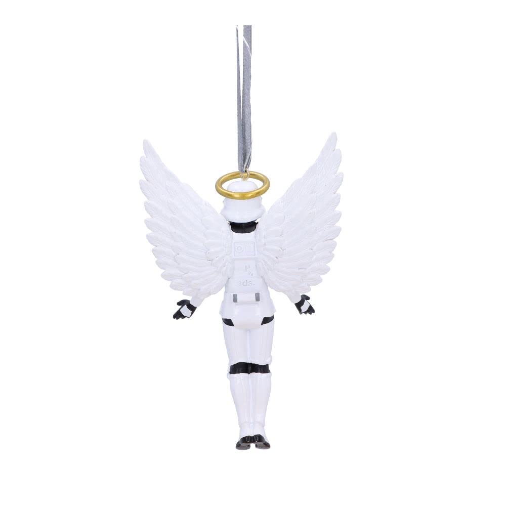 Nemesis Now Stormtrooper Angel Hanging Ornament 13cm, Resin, White