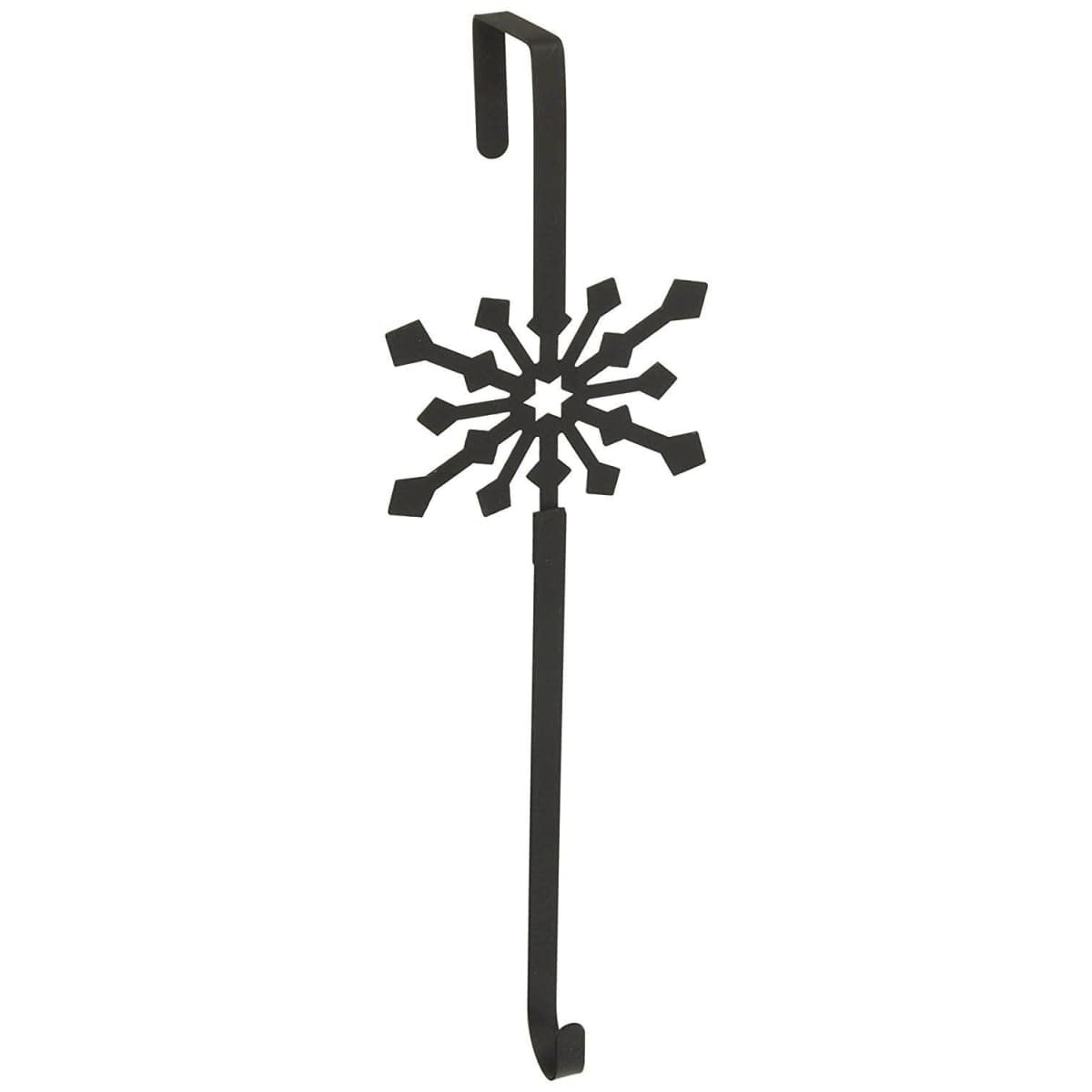 Village Wrought Iron Snowflake Door Wreath Hanger