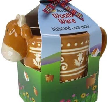 Highland Cow Woolly Ware Celtic Mug