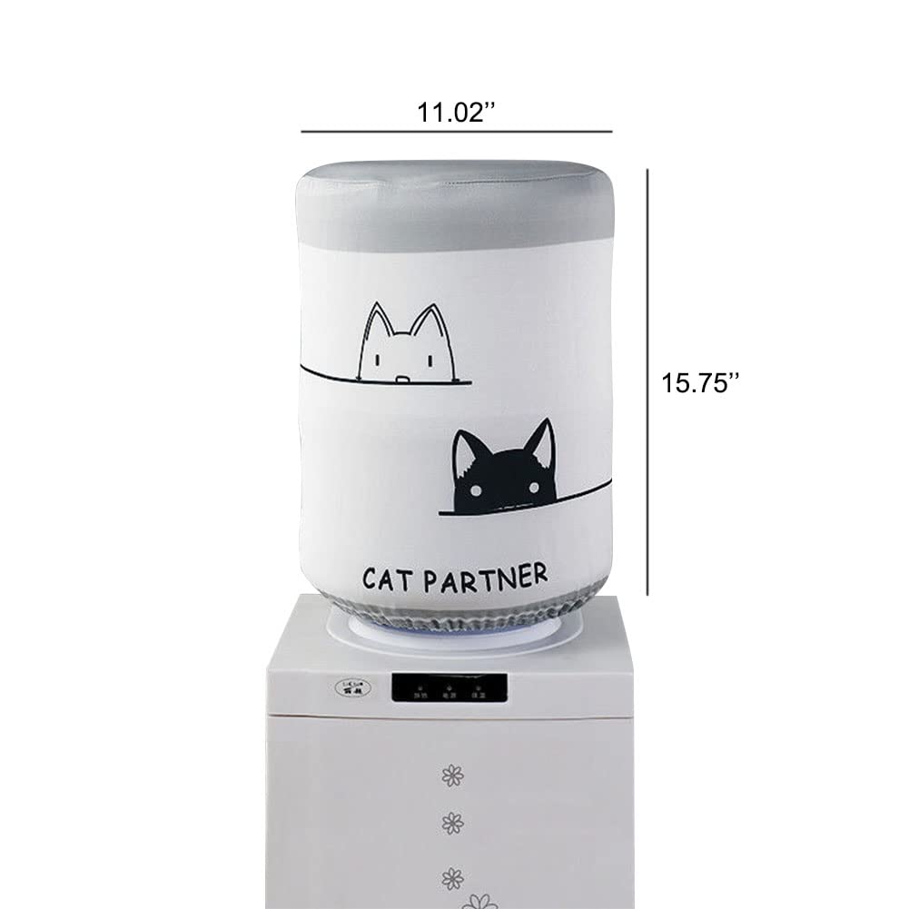 Zuyyon Water Dispenser Bucket Dust Cover For 5 Gallon Water Bottles, Durable Fabric Bucket Decor, Reusable Furniture Cover Prote