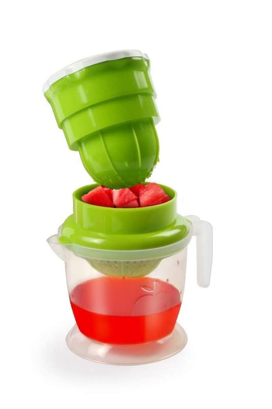 Nvf Citrus Lemon Orange Juicer Manual Hand Squeezer, Fruit Juicer Lime Press With BuiltIn Measuring Cup And Grater (Multi)