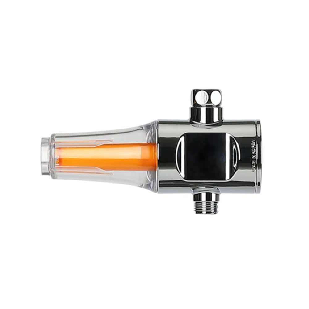 Sonaki Vitamin C Shower Filter Assembly - Removes 99.9% Chlorine - Silver - Model SUF-100v - Compatible with Existing Showerheads
