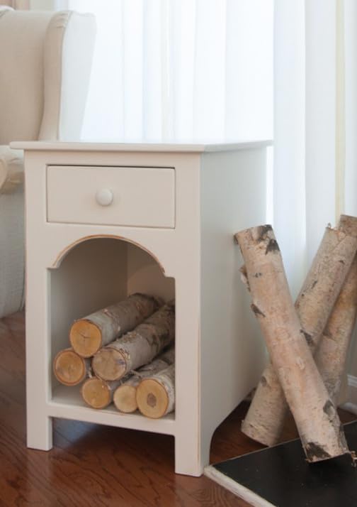 Wilson Decorative White Birch Logs  Natural Bark Wood Home D?or - 17-18'' in Length 1.5''-4'' Dia. (Set of 6)