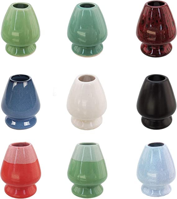 Bamboomn Brand - Matcha Green Tea Whisk Set - Whisk + Scoop + Tea Spoon + Green Whisk Holder