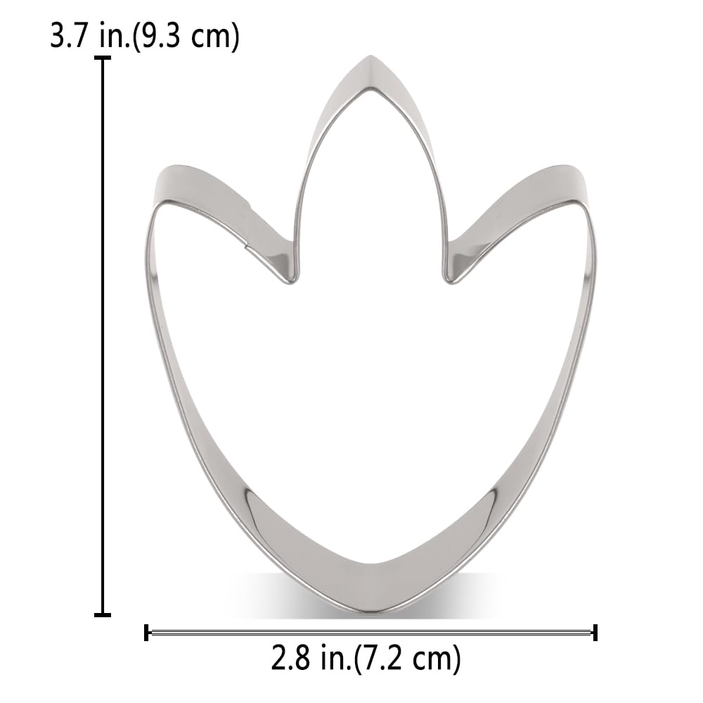 Liliao Dinosaur Foot Cookie Cutter Cute Dinosaur Biscuit And Fondant Cutters For Kids - 2.9 X 3.7 Inches - Stainless Steel