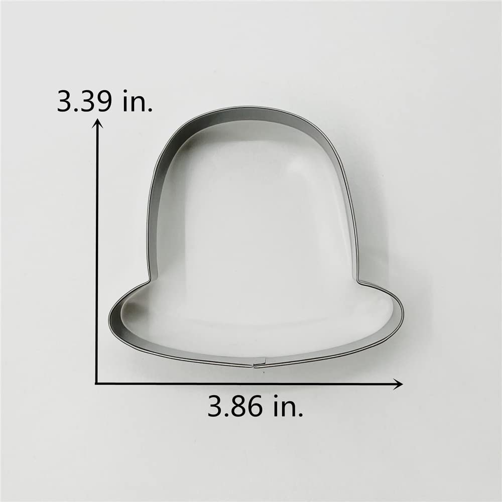Liliao Cowboy Top Hat Cookie Cutter, Stainless Steel (3.9 X 3.4 Inches)