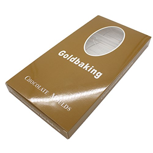 Goldbaking Plain Bar Chocolate Mold Polycarbonate Candy Bar Mold Fancy Bars Pc Chocolate Mould