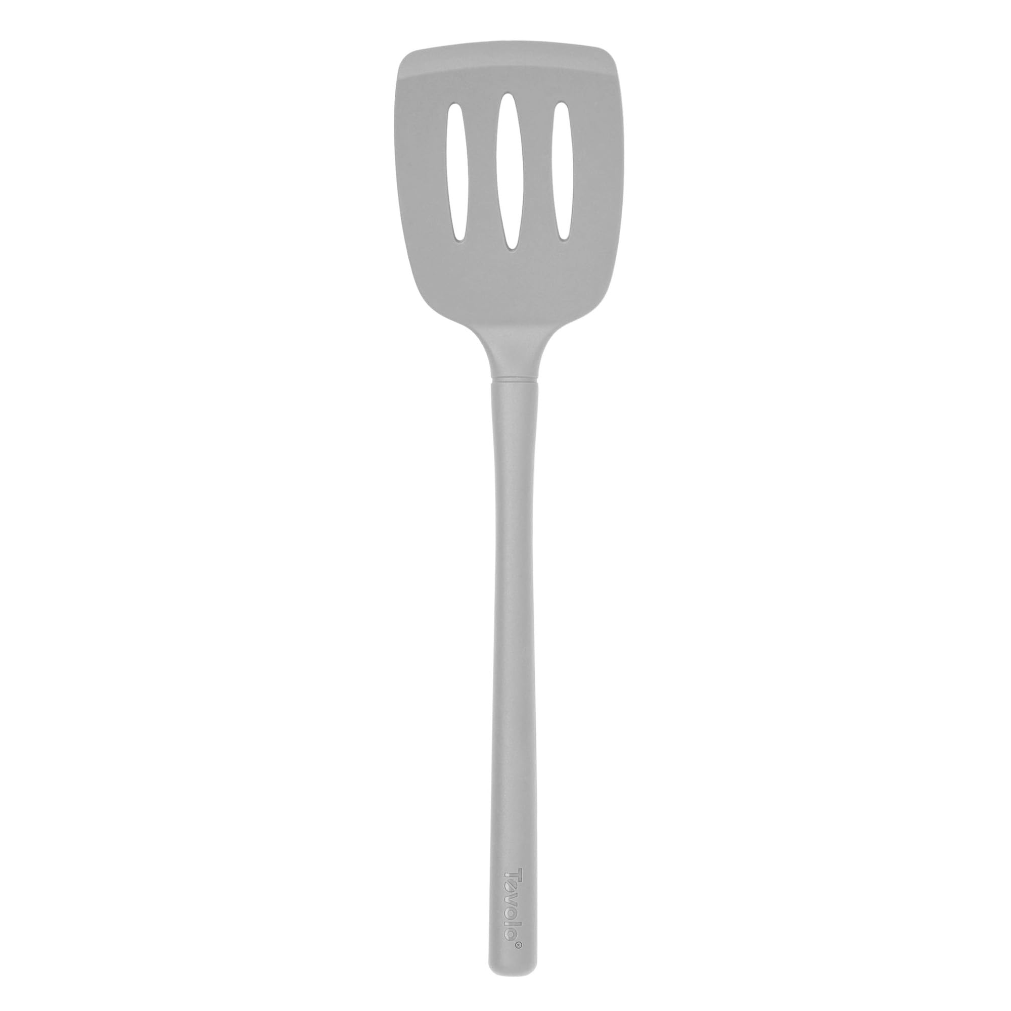Silicone Slotter Turner Oyster Gray 12.75