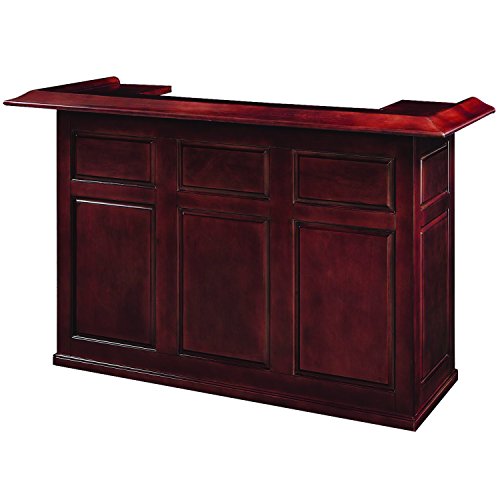 Ram Game Room Dry Bar With Mini Fridge Pocket 72'' English Tudor