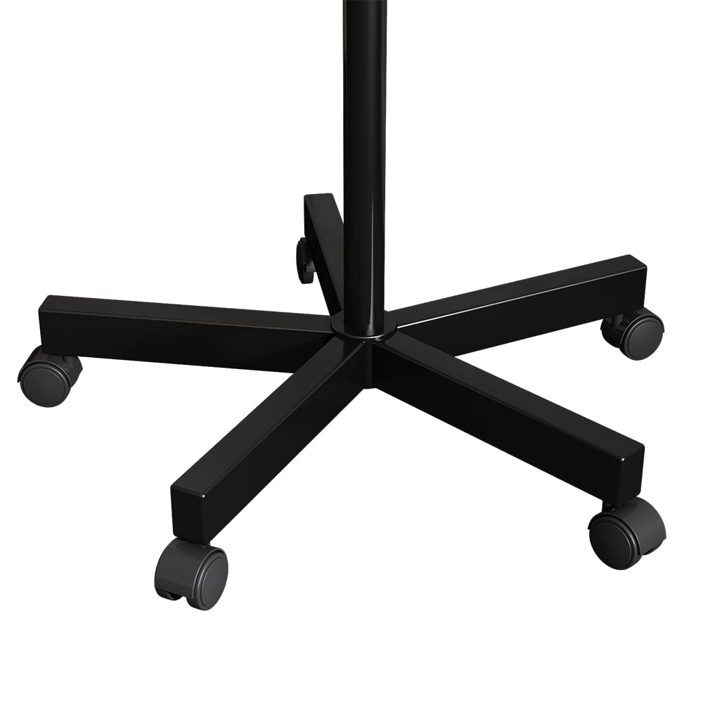 Thick Forest Freestanding Hats Rack Stand Metal Hats Display Stand With 25 Customizable Circular Hooks For Home Or Commercial(Bl