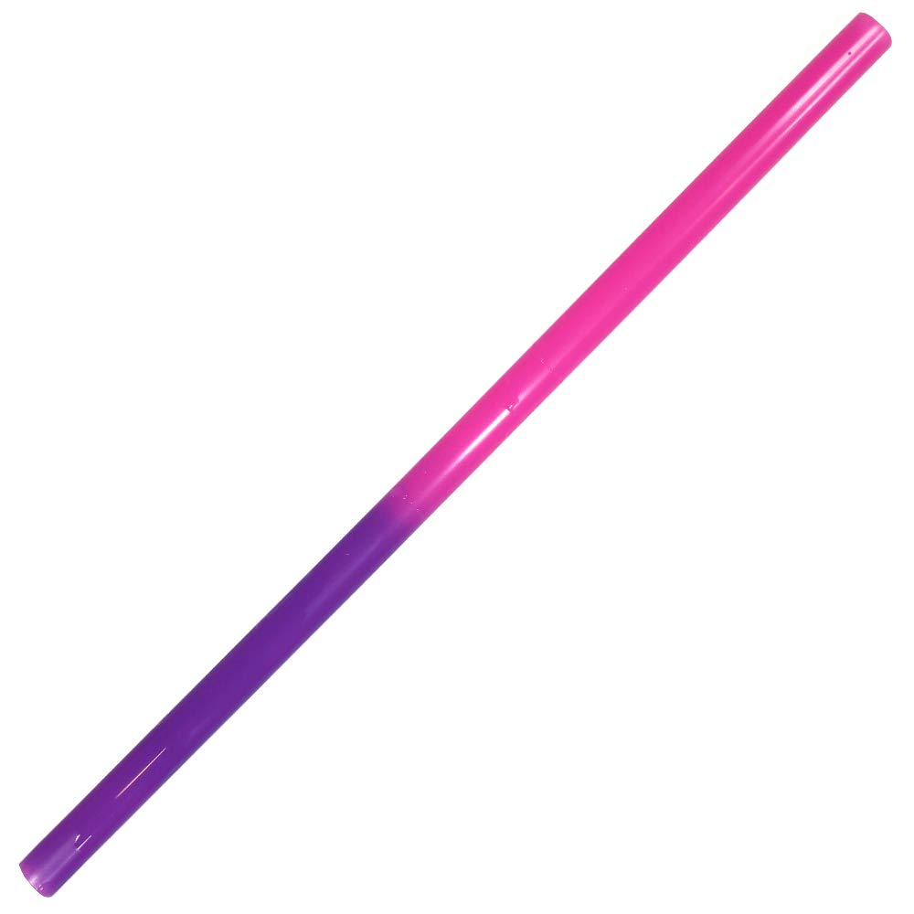 Color Changing Reusable Plastic Straw, Set Of 24, Multicolor, Eco-Friendly And Bpa Free - Made In Usa