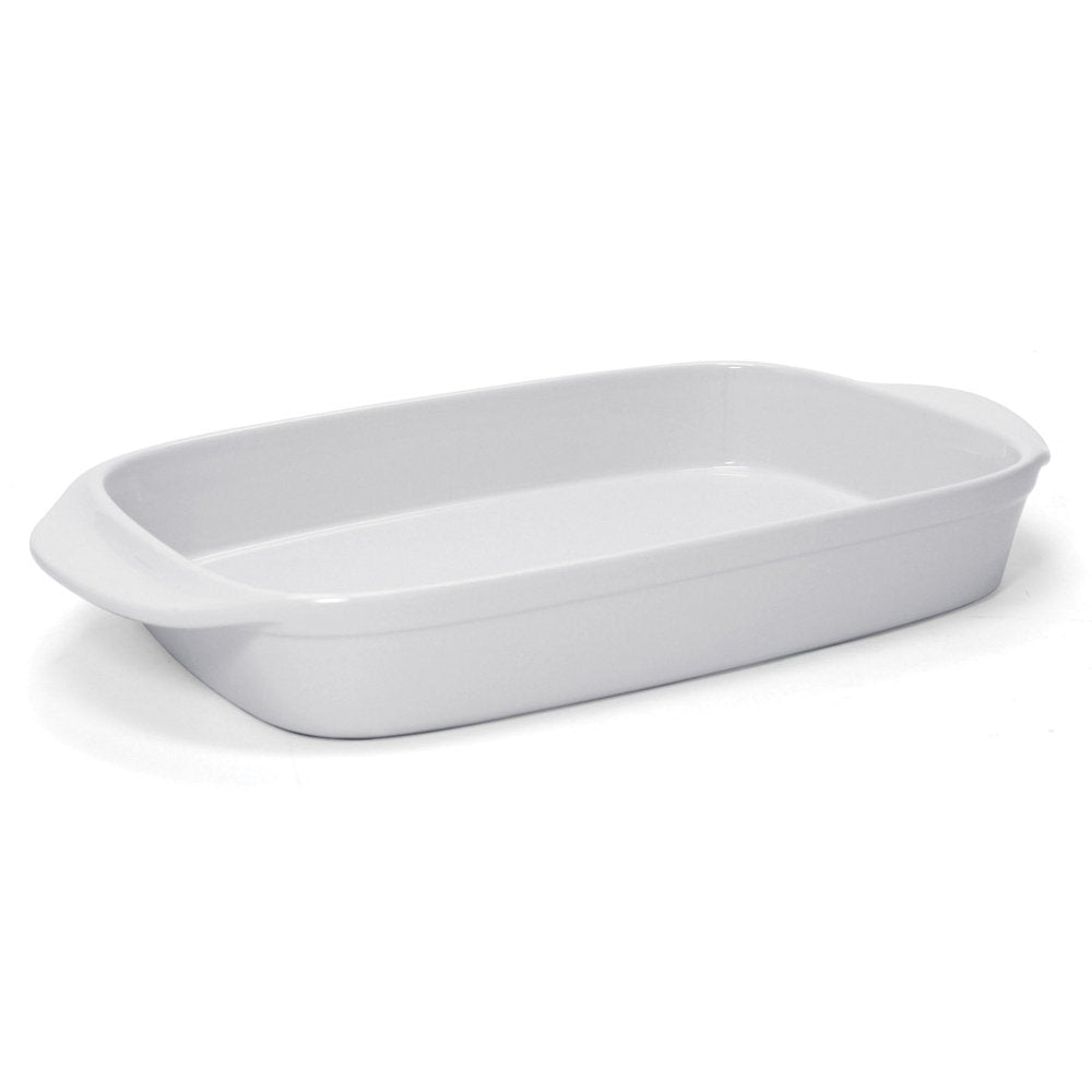Chantal Classic Ceramic Bakeware, 13'' X 9'' Rect Baker, White