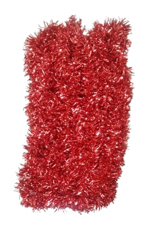Hesch 9 Brand Chamki Decoration Ladiya For Birthday, Decoration Ladiya For Party Red Colour Chamki Ladiya, 9 Ribons Each 10 Feet