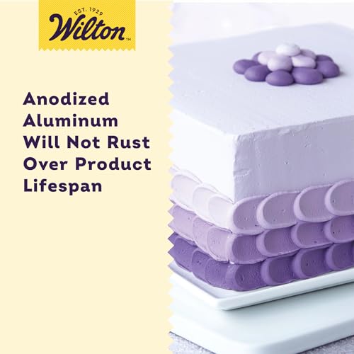 Wilton Performance Aluminum Square Cake and Brownie Pan  8-Inch  8  Silver