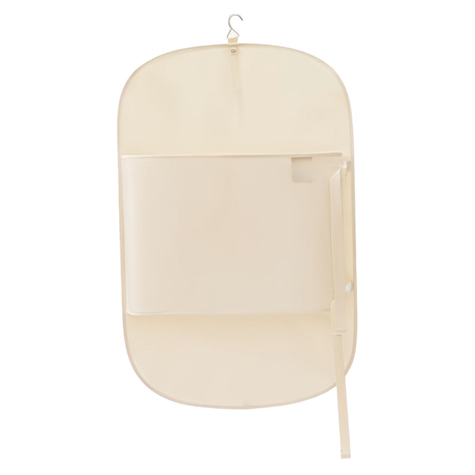 Trendynest Closet Clothes Press Board Organizer Accessory Hanging Clothes Storage Plate Beige