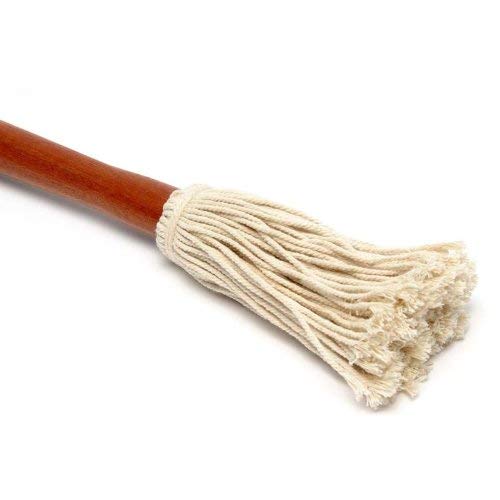 Charcoal Companion Rosewood 17-Inch Handle Barbecue Sauce Mop