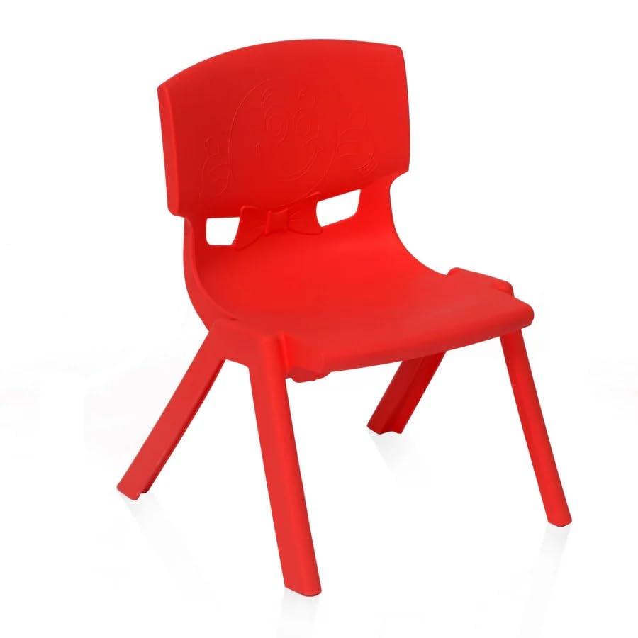 Nilkamal Chair5260A Baby/Kids/Activity/Study Chair (Red)