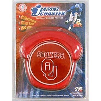Sportfx International Oklahoma Sooners Jersey Coaster Set