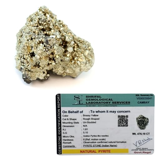 Pyrite Stone Original Crystals Rough From Peru Used For Bussiness Luck, Wealth, Abundence, Vastu And Reiki Approx Weigh 30 To 40