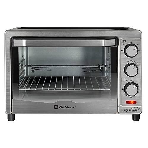 Koblenz Hkm-1500 R 24-Liter Kitchen Magic Collection Oven With Rotisserie, One Size, Silver