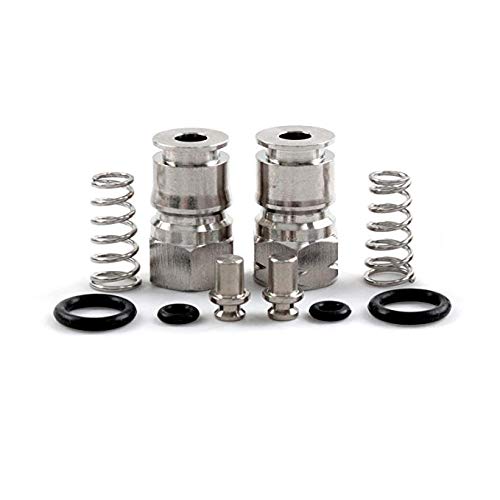 304Ss Ball Lock Keg Posts Set Cornelius Type Keg Ball Lock Post & Poppet Female Thread Gas And Liquid 19/32''-18 Thread Corny Ke