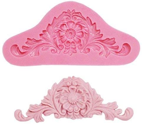 Beespring Big Promotion 3D Baroque Crown Sugar Fondant Chocolate Cake Silicone Mold Kitchen Baking Decor