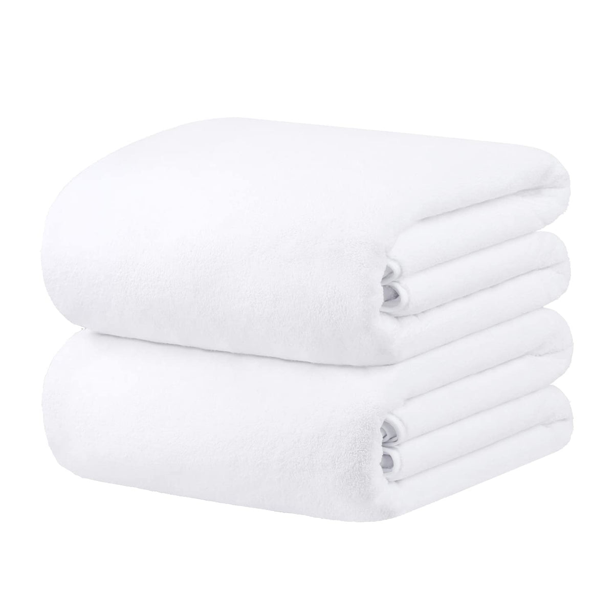Jml Luxury Hotel & Spa Jumbo Bath Towels (2 Pack, 35''X70'') - 350Gsm High-Density Fleece Sheet Towel Sets - Super Soft And Abso