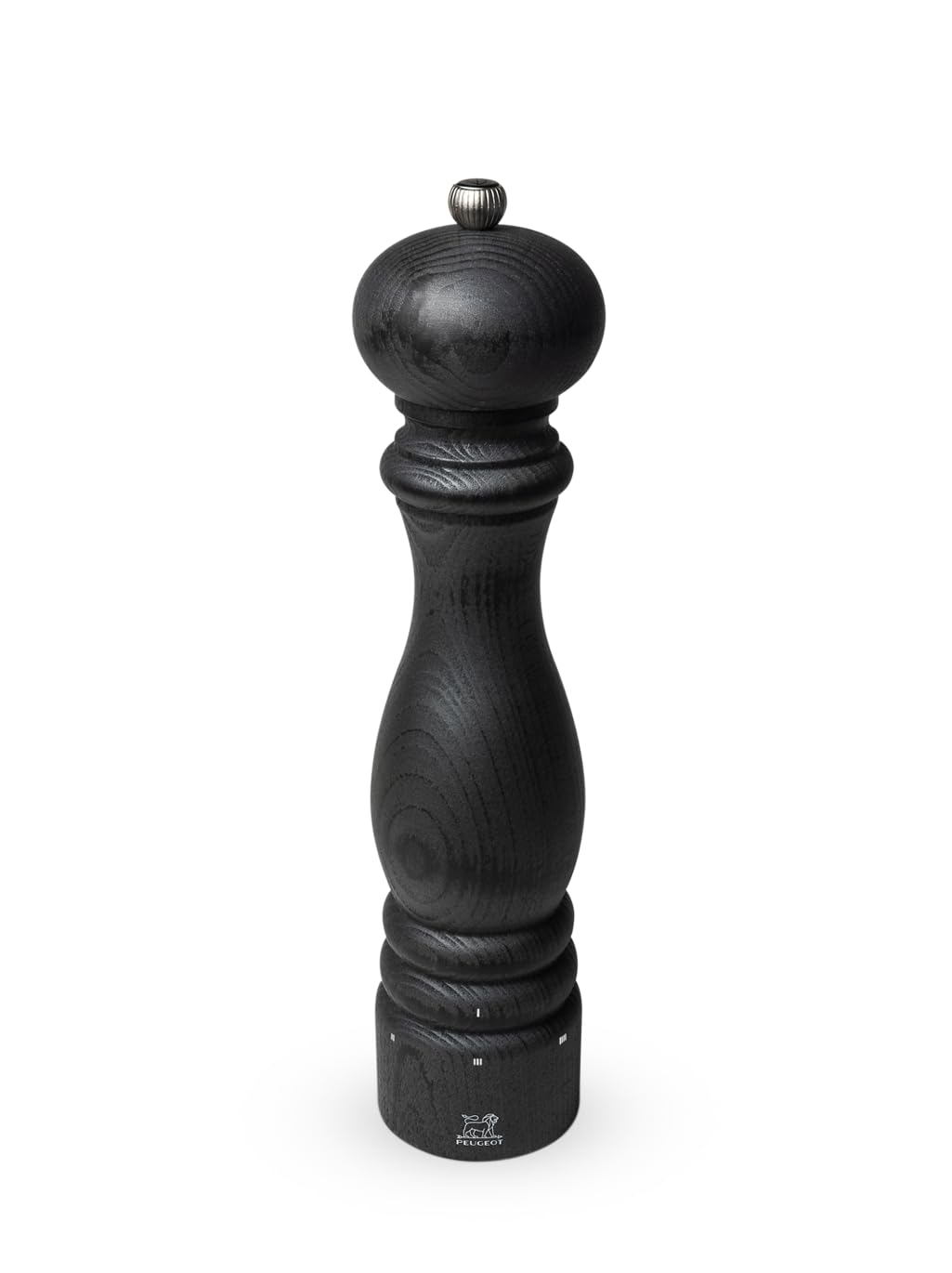 Peugeot - Paris uSelect Manual Pepper Mill - Adjustable Grinder - Beechwood, Graphite Finish 11.82in.