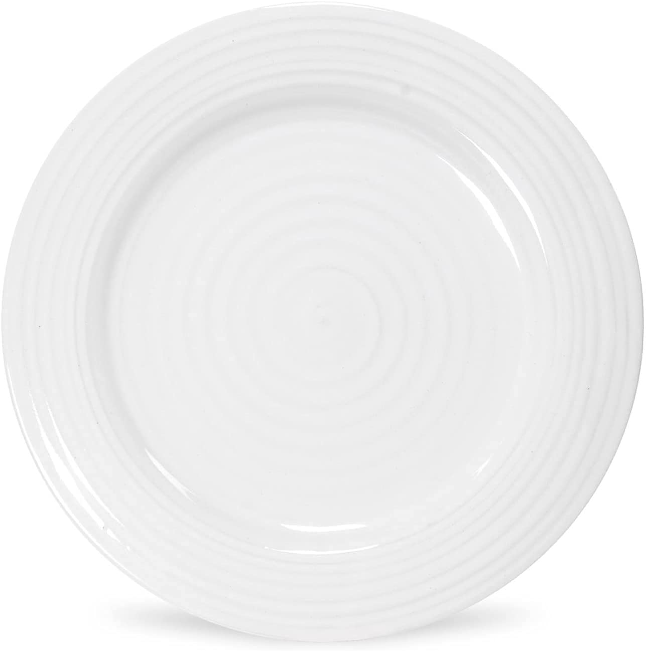 Portmeirion Sophie Conran White Dinner Plates | Set of 4 | Dinner, Pasta, and Appetizer Plates | 11 Inch | Made from Porcelain |