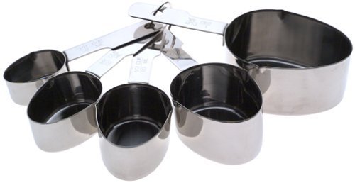 Norpro Set Stainless Steel 5 Piece Measuring Cup, One Size