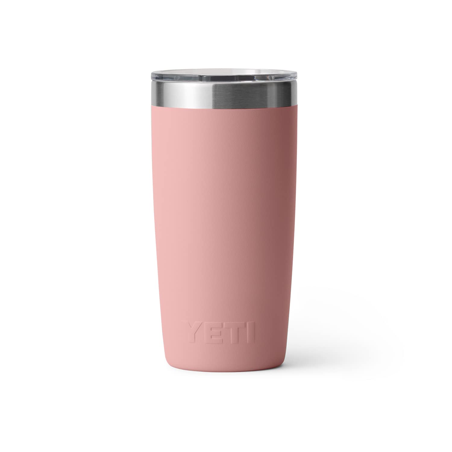 YETI Rambler 10 oz Tumbler - Stainless Steel, Vacuum Insulated, MagSlider Lid - Sandstone Pink, Model 767272783520